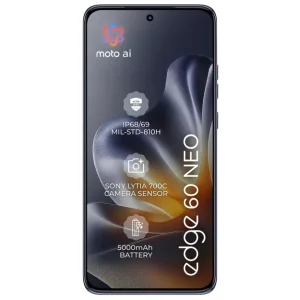Motorola Edge 60 Neo 5G puhelin, 256/12 Gt, Grisaille
