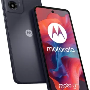 Motorola G04 -puhelin, 64/4 Gt, musta