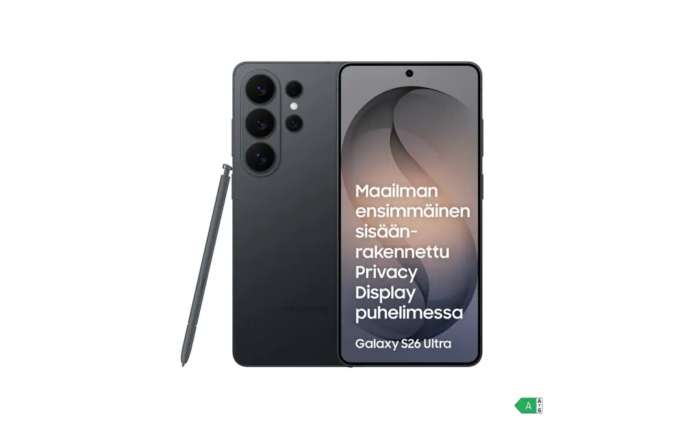 Samsung Galaxy S26 Ultra 5G puhelin, 512/12 Gt, musta