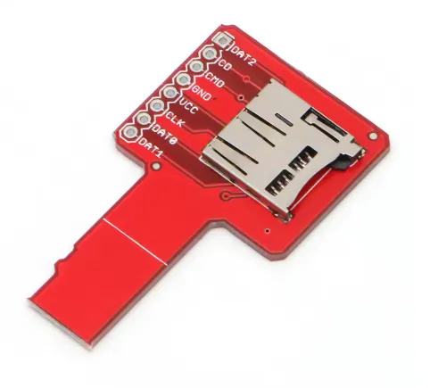 Micro SD Sniffer TF -adapterikortti SPI-vianetsintään