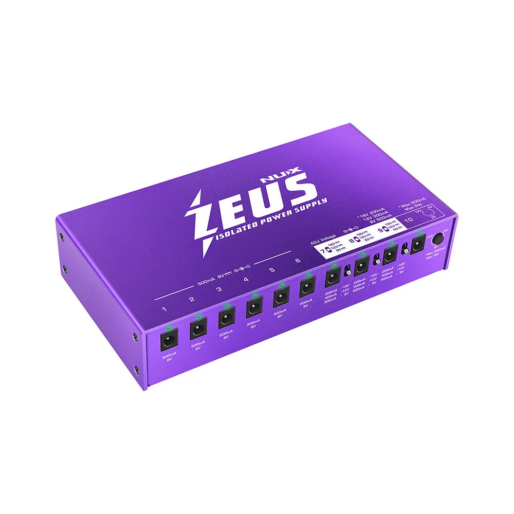 Nux Zeus Pedal Power Supply