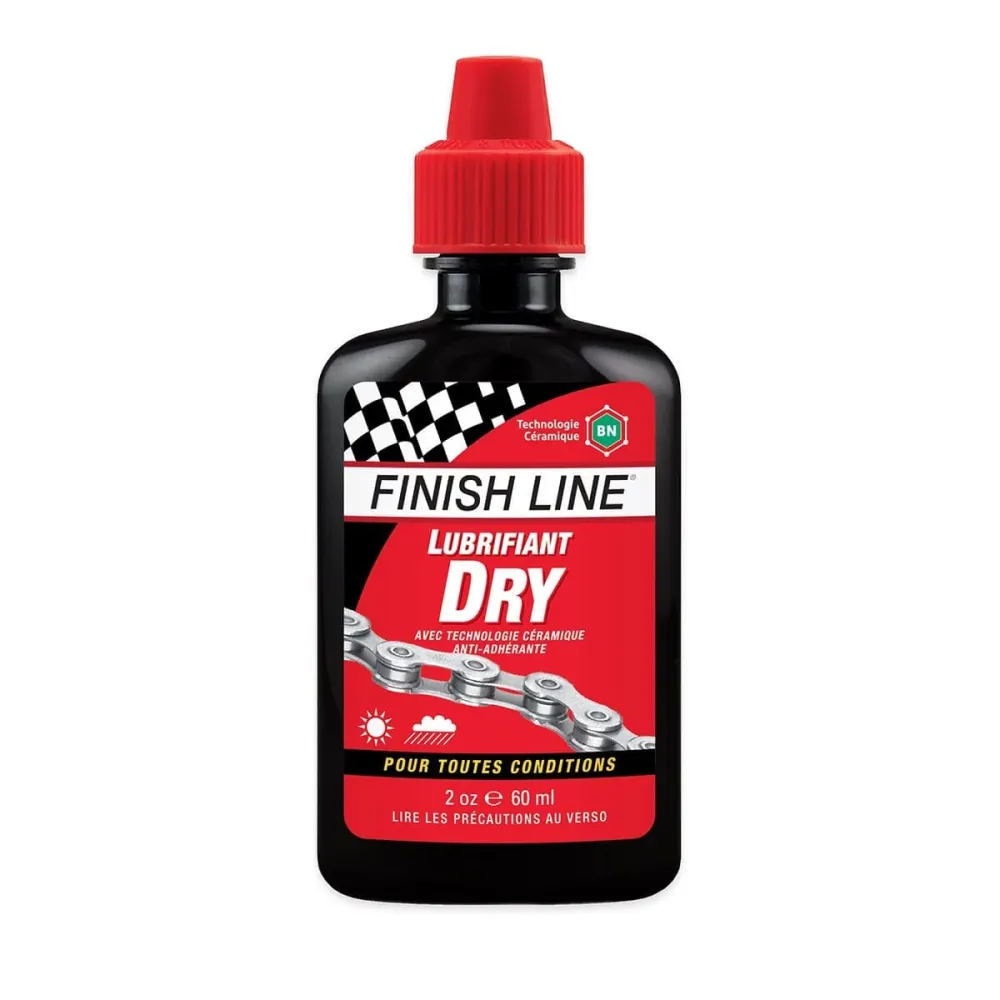 FINISH LINE DRY LUBE Ketjujen voiteluaine - Kaikki olosuhteet (60 ml)