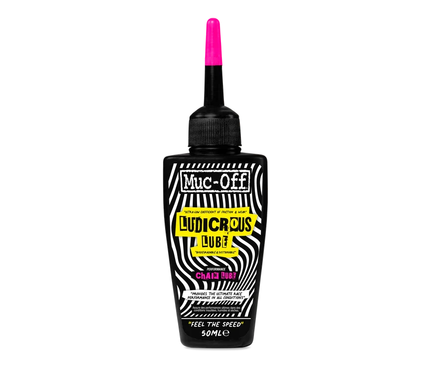 Kaikki olosuhteet ketjun voiteluaine MUC-OFF LUDICROUS LUBE (50ml)