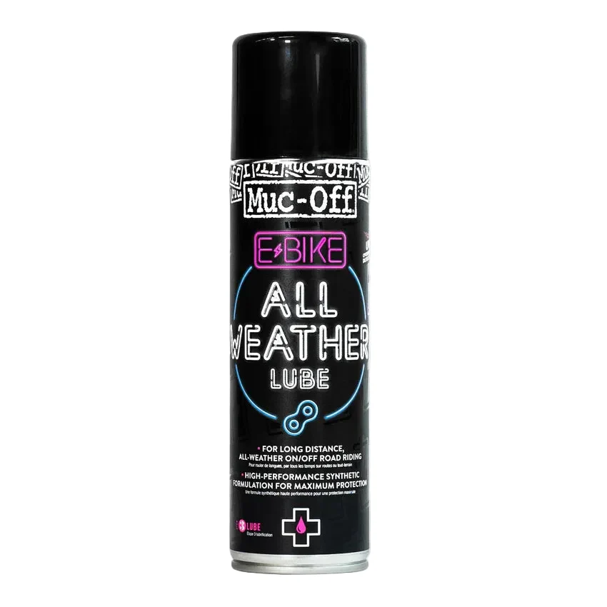 MUC-OFF ALL WEATHER LUBE E-BIKE ketjun voiteluaine (250 ml)
