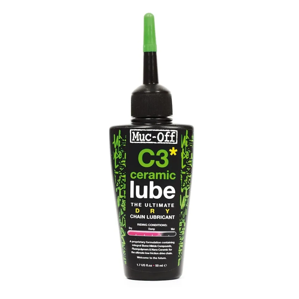 MUC-OFF C3 DRY WEATHER Keraaminen voiteluaine kuiviin olosuhteisiin (50 ml)