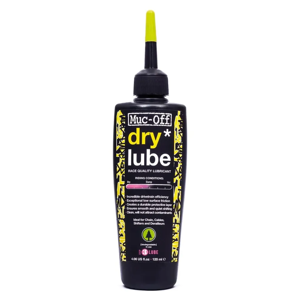 MUC-OFF DRY WEATHER Ketjun voiteluaine kuiviin olosuhteisiin (120 ml)