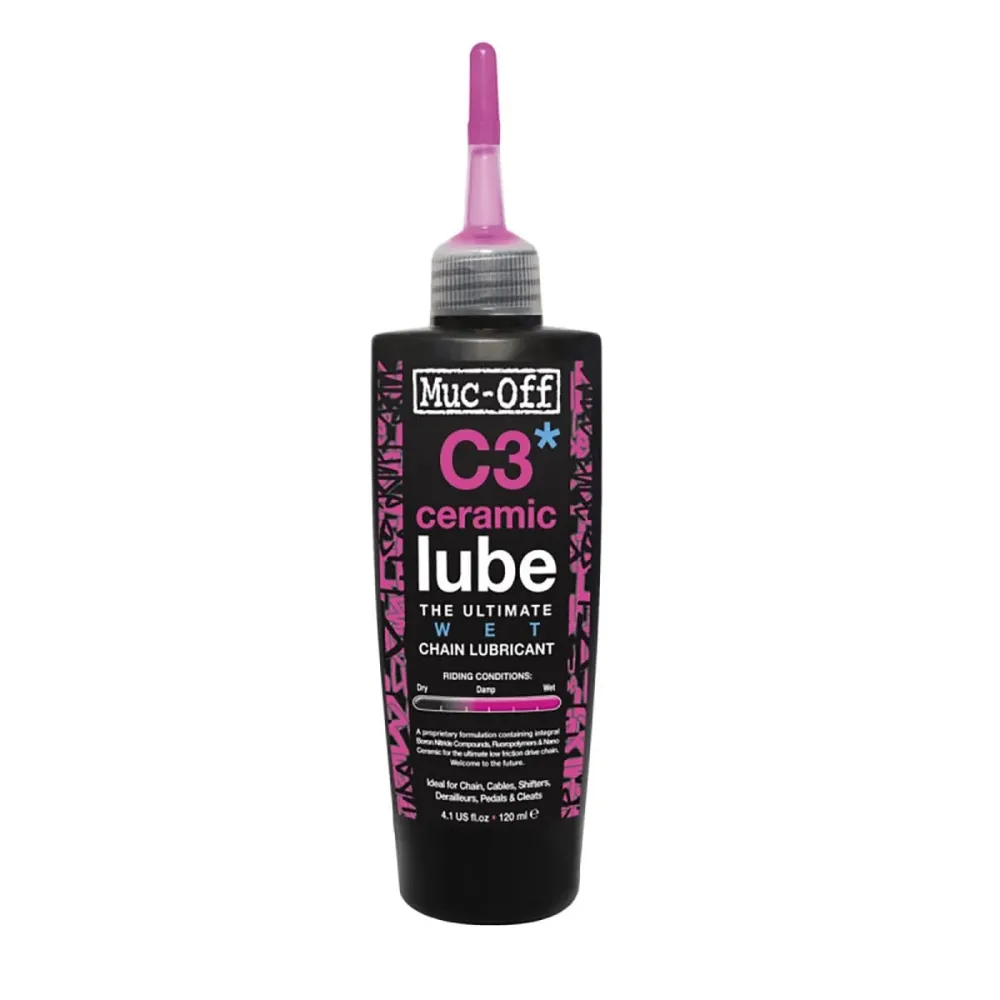 MUC-OFF C3 WET WEATHER Keraaminen märkävoiteluaine (120 ml)