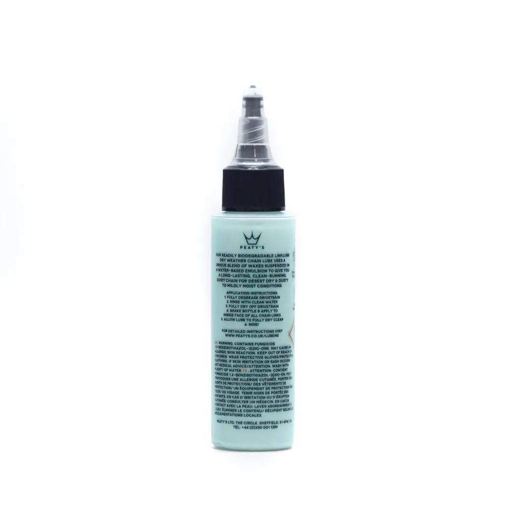 PEATY'S LINKLUBE DRY olosuhteiden voiteluaine (60 ml)