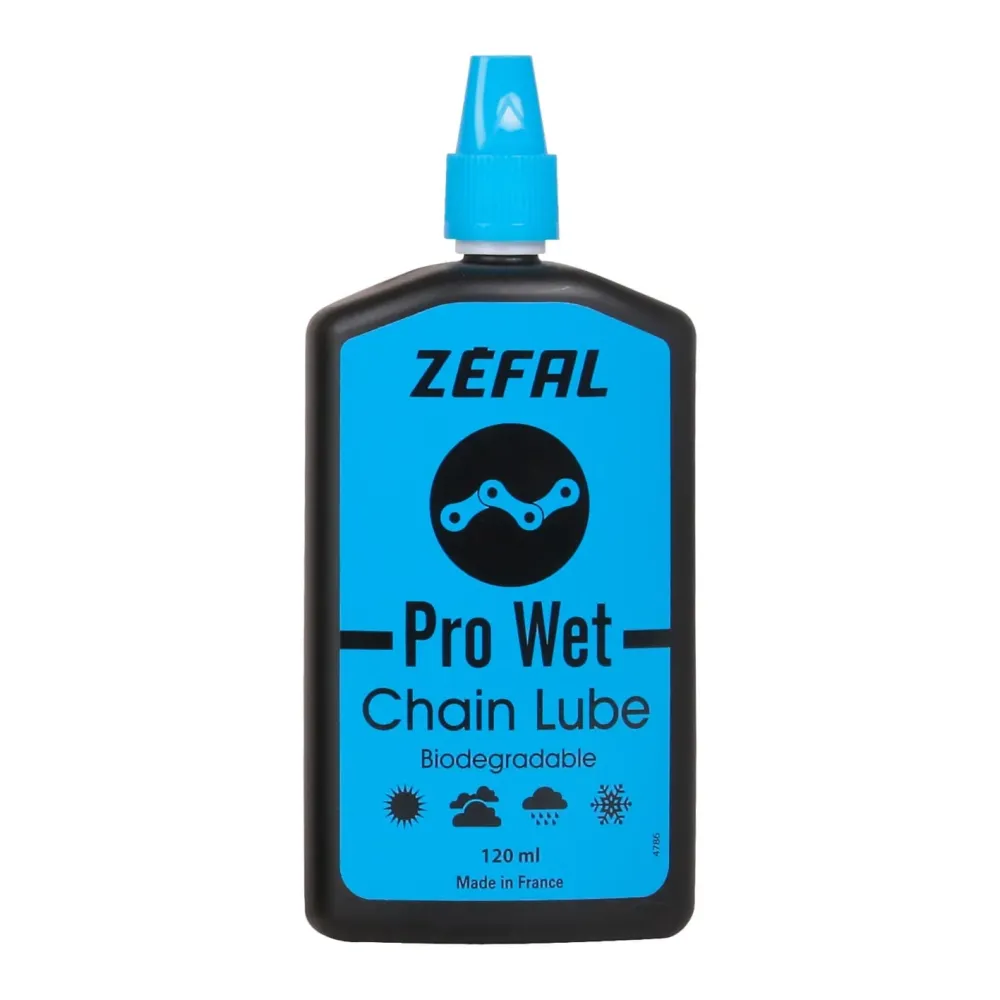 ZEFAL PRO WET LUBE Ketjun voiteluaine - Kaikki olosuhteet (120 ml)