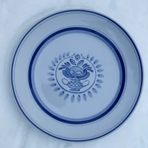 Arabia Indigo Rose -tallrik