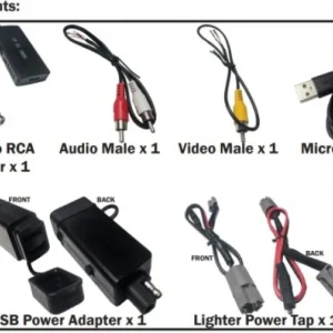 Tazer 15-17 Dodge Challenger/Charger/20-22 Jeep Gladiator/Wrangler HDMI AV Input Kit - Type