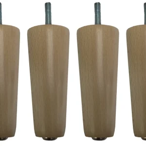 Tapered Wooden Bed Legs Standard