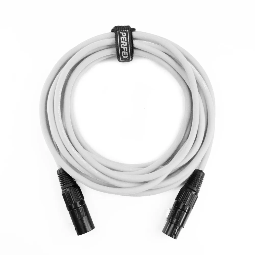 Perfex XLR Kaapeli (6m - Valkoinen)