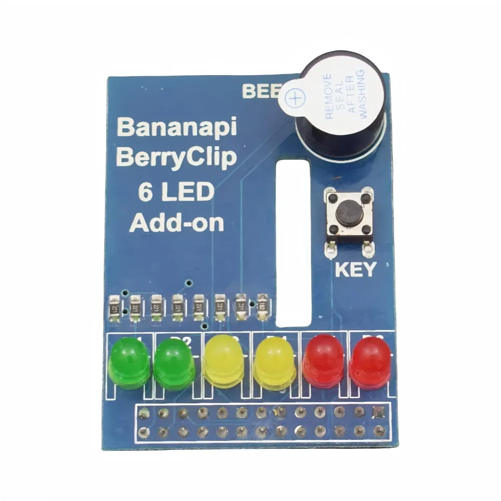 Banana Pi BPI--007 | 6-LED tee-se-itse-kortti