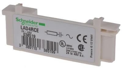Schneider LC1/LC2 ylijännitesuoja 24V/48VAC LAD4RCE
